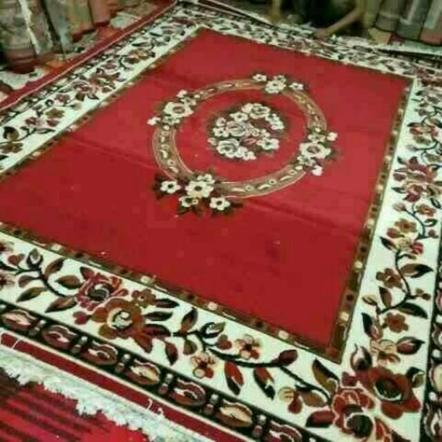 Karpet/ambal/permadani shafira merah