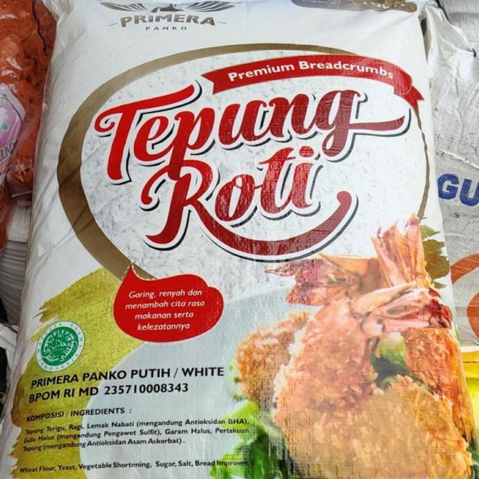 

BISA COD Tepung Roti Primera Panko kemasan Karung 10kg khusus EKSPEDISI