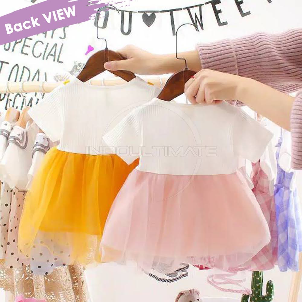 1Pcs Baju Pesta Rok Tutu Pakaian Balita 6 Bulan - 5 Tahun DRI-105 Dress Pesta Anak Perempuan Import Baju Gaun Anak Perempuan Dress Import Baju Pesta Rok Tutu Pakaian Balita Perempuan