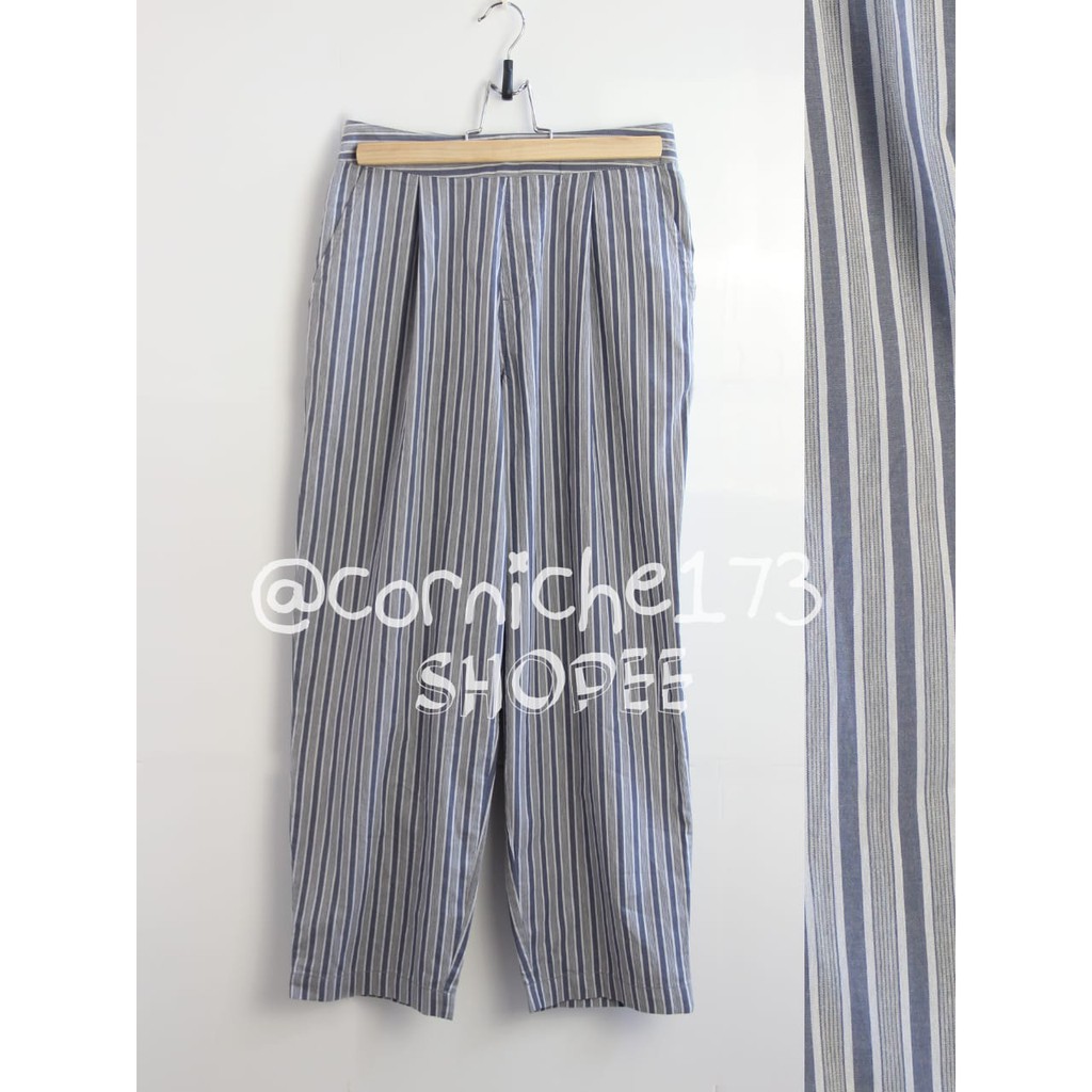 Corniche Straight Pants Blue - TP90224