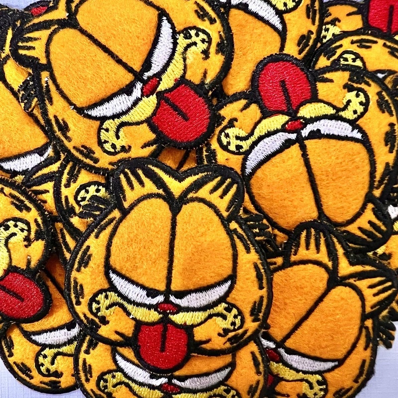 Patch Bordir Garfield