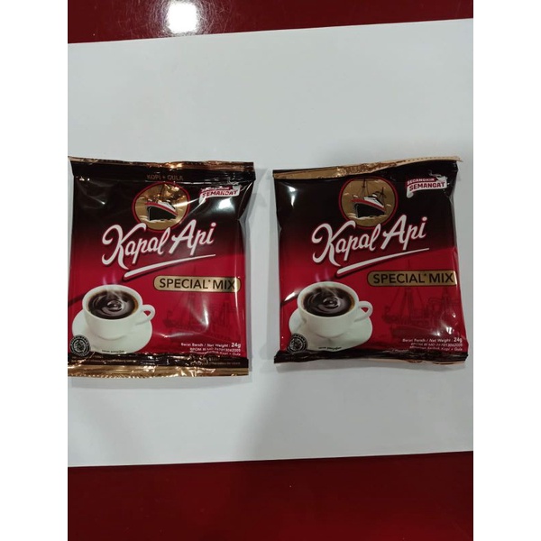 

Kopi Kapal Api Mix Kopi Plus Gula 1 Renceng 25gr