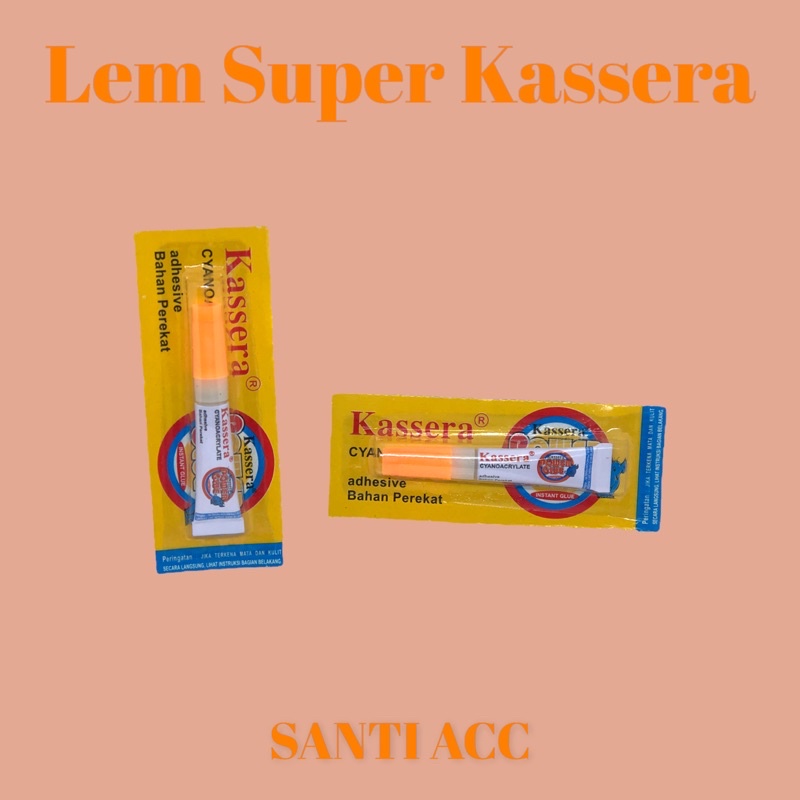 

SANTI-ACC Lem Super Kassera