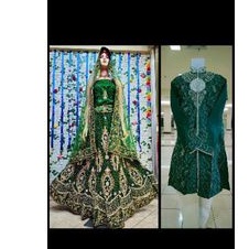 baju pengantin india couple