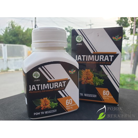 

KAPSUL JATIMURAT Obat Asam Urat Herbal Asli Original, 100% Produk Original