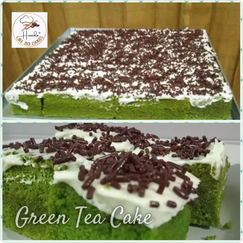 

Green Tea Cake Bolu Greentea