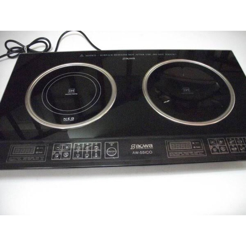 Kompor listrik AOWA type AW 55ICO 2 tungku masih baru