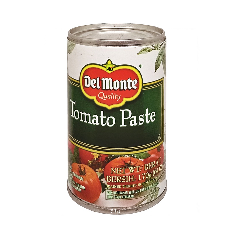 

Del Monte - TOMATO PASTE - Kaleng Kecil 170g