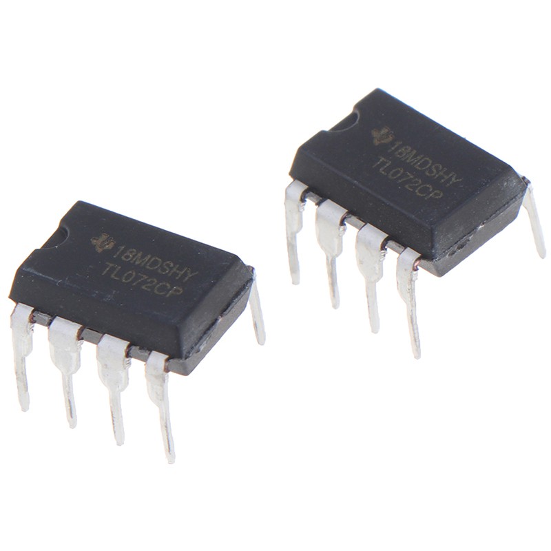 10PCS TL072CP New Original IC Inline DIP-8 Dual Operational Amplifier