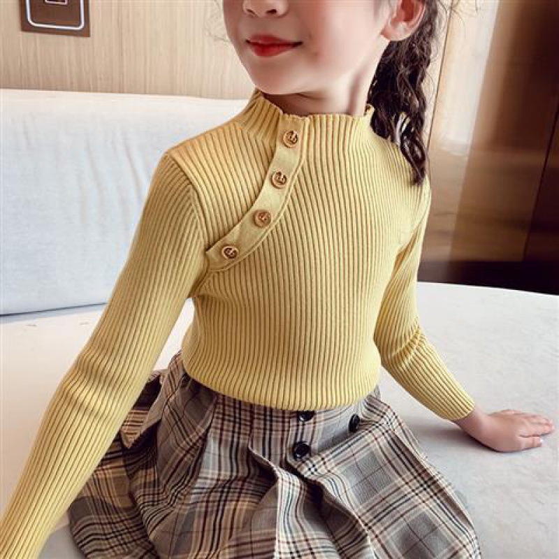 BAJU RAJUT KOREA ANAK PEREMPUAN /  ATASAN RAJUT ANAK PEREMPUAN KOREA KISA STYLE 99ID