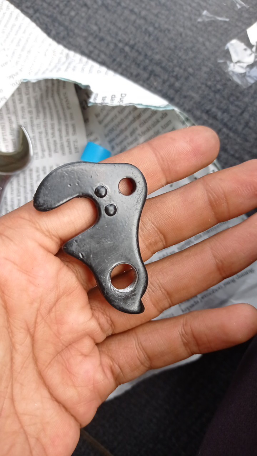 Anting Rd / Drop Out / Hanger Rd / Rear End / Kuku Macan Besi Hitam