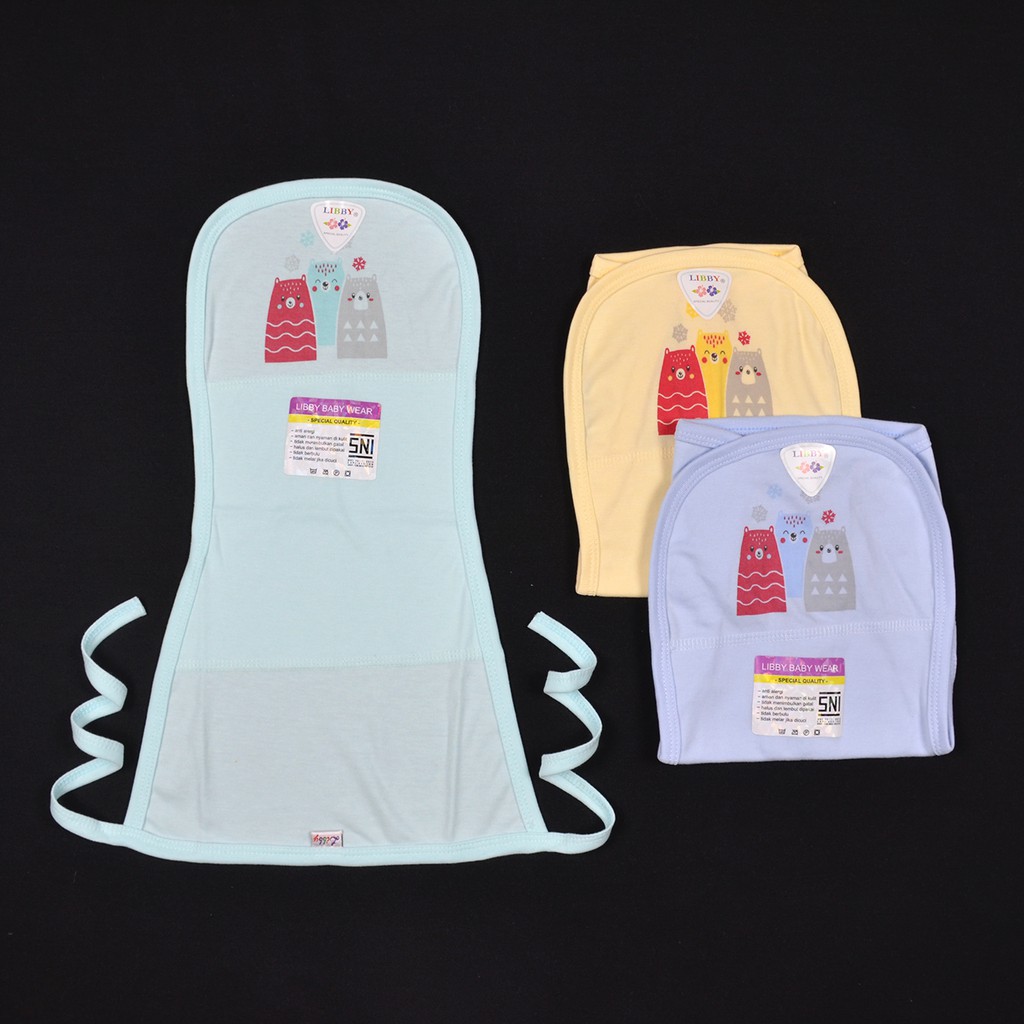 LIBBY 3 Pcs Popok Tali Bayi | Perlengkapan Bayi Baru Lahir / Newborn