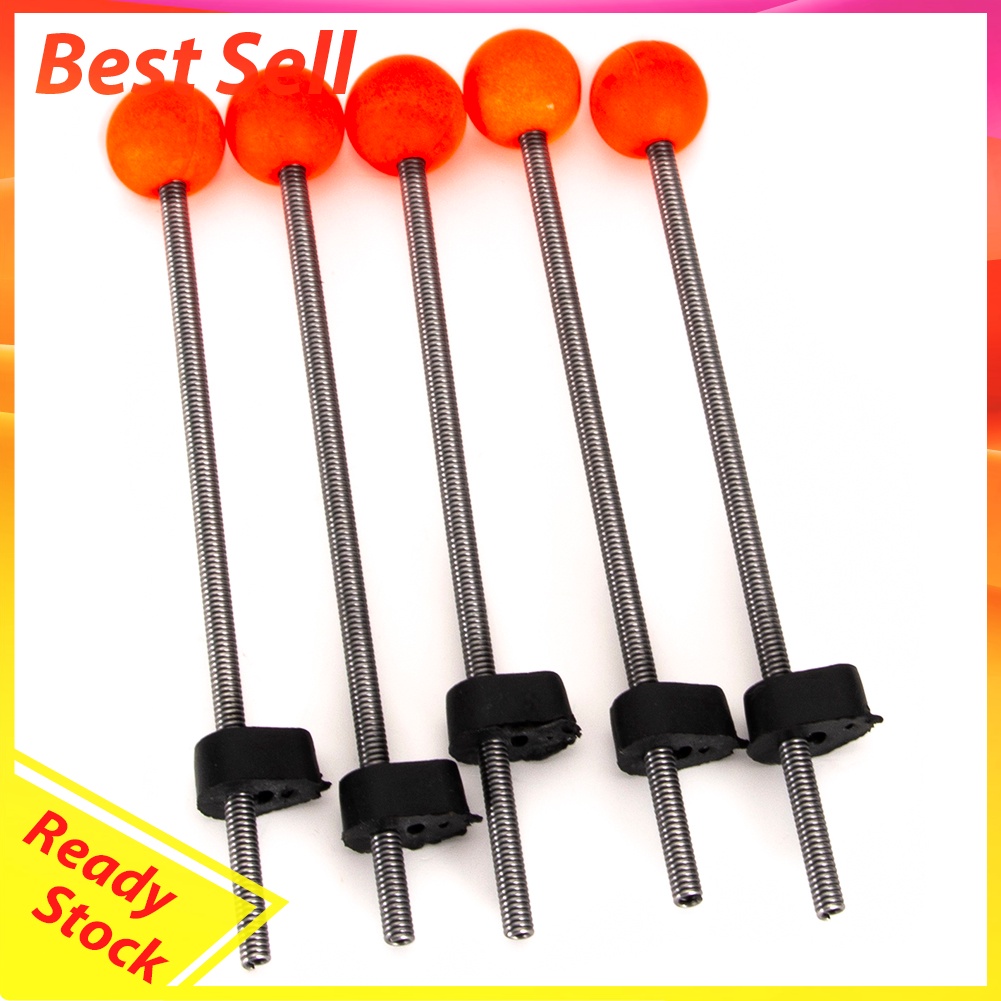 10pcs Ice Fishing Rod Spring Top Tip Winter Outdoor Fishing Pole Tackles