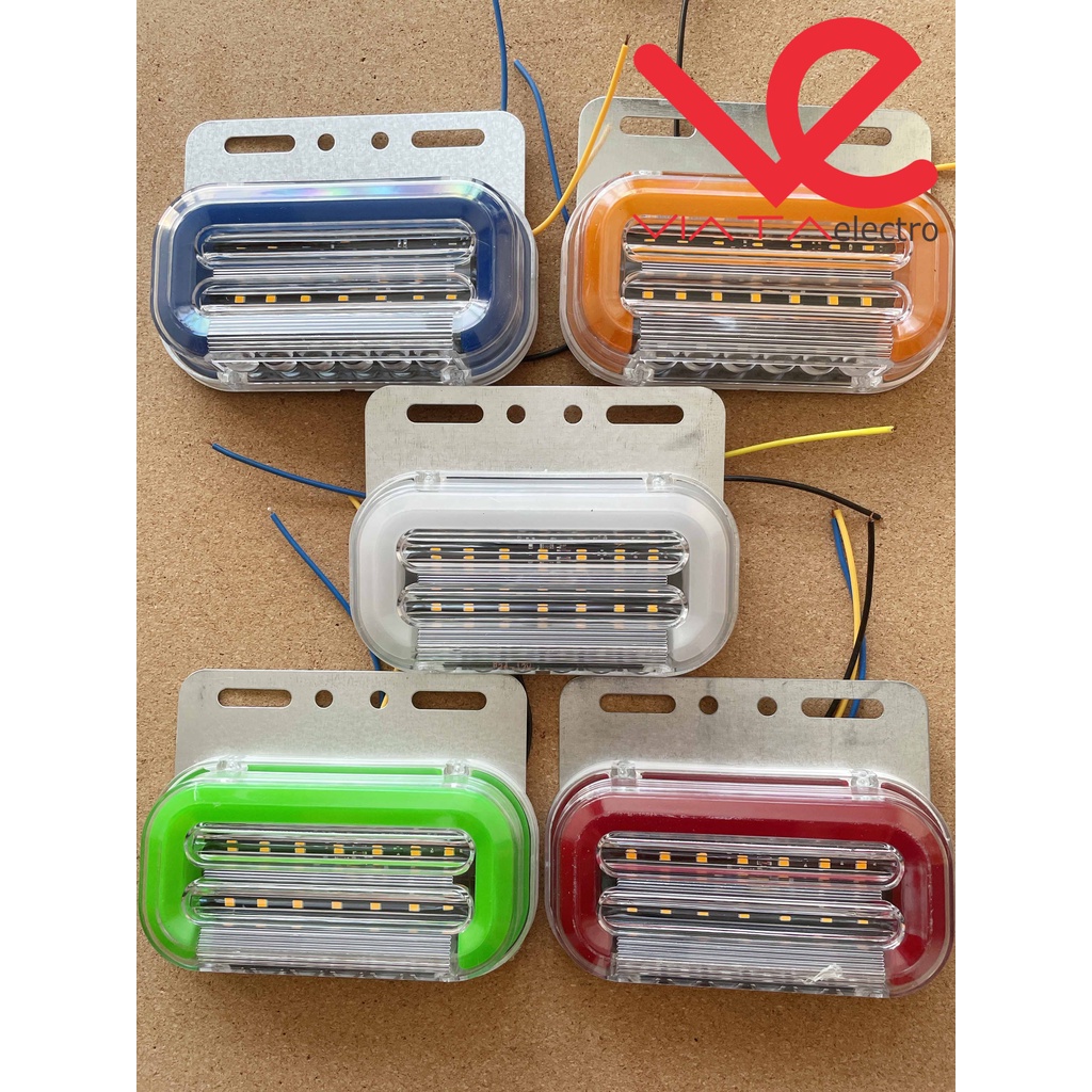 LED BAK TRUK OVAL 12 &amp; 24V LED BAK SAMPING LED SEIN RUNNING STOPLAMP