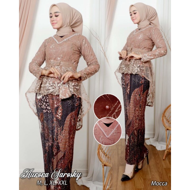 Kebaya Aura Soroski / Kebaya Modern / Kebaya Wisuda / Kebaya Lamaran / Kebaya Kondangan / Kebaya Brukat / Kebaya Remaja