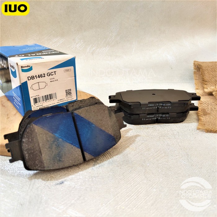 Kampas Rem Wish Camry 02-06 BENDIX Brake Disc Pad DB 1462 GCT