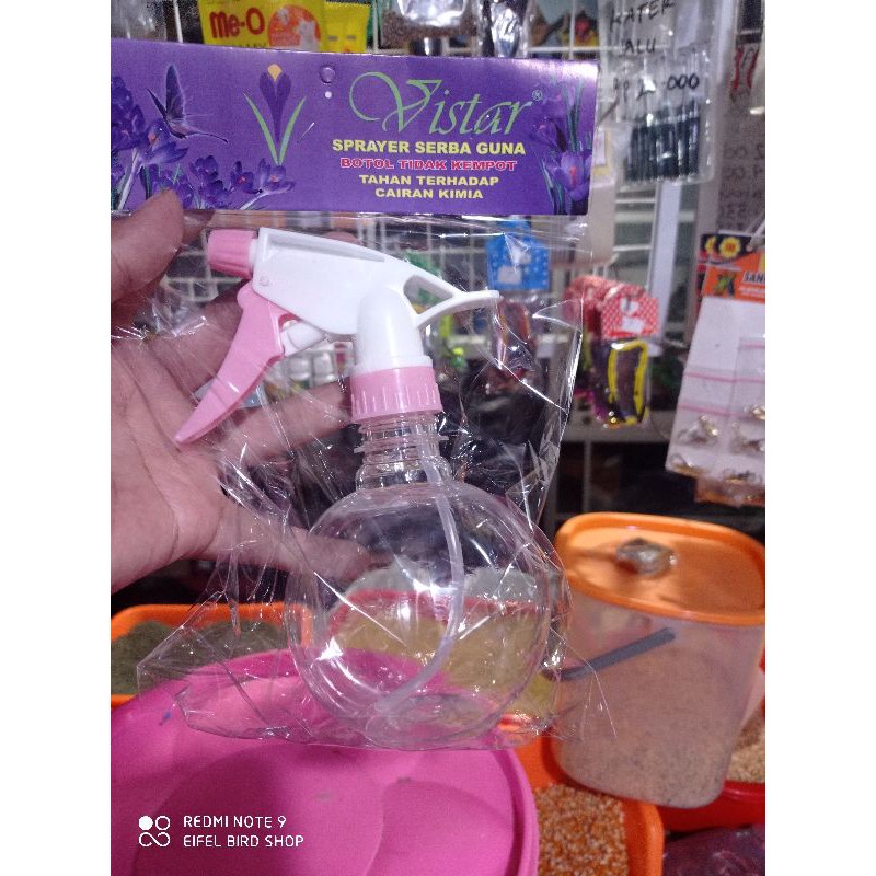 SPRAY BULAT 300ml spray kecil untuk mandi burung atau semprotan lain
