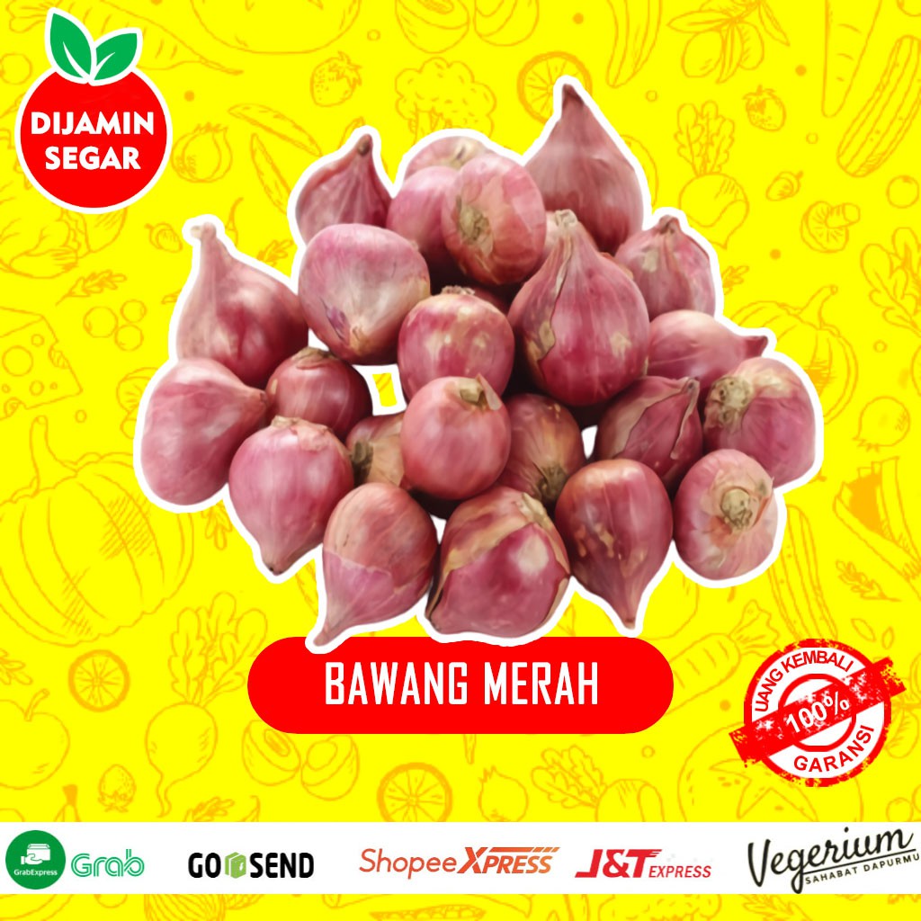 

Bawang Merah Sayur Sayuran Segar Bumbu Dapur Penyedap Rasa Fresh Kualitas Super Premium