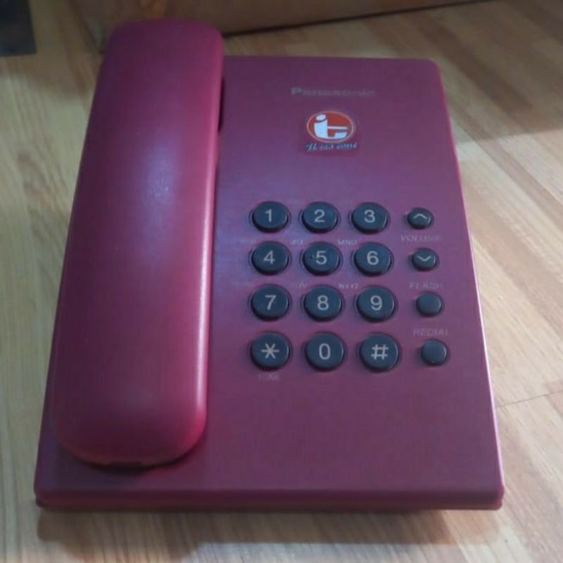pesawat telepon panasonic kx ts 505/telepon panasonic KX-TS 505 Second normal