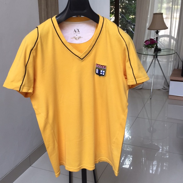 ARMANI EXCHANGE Kaos Pria Premium