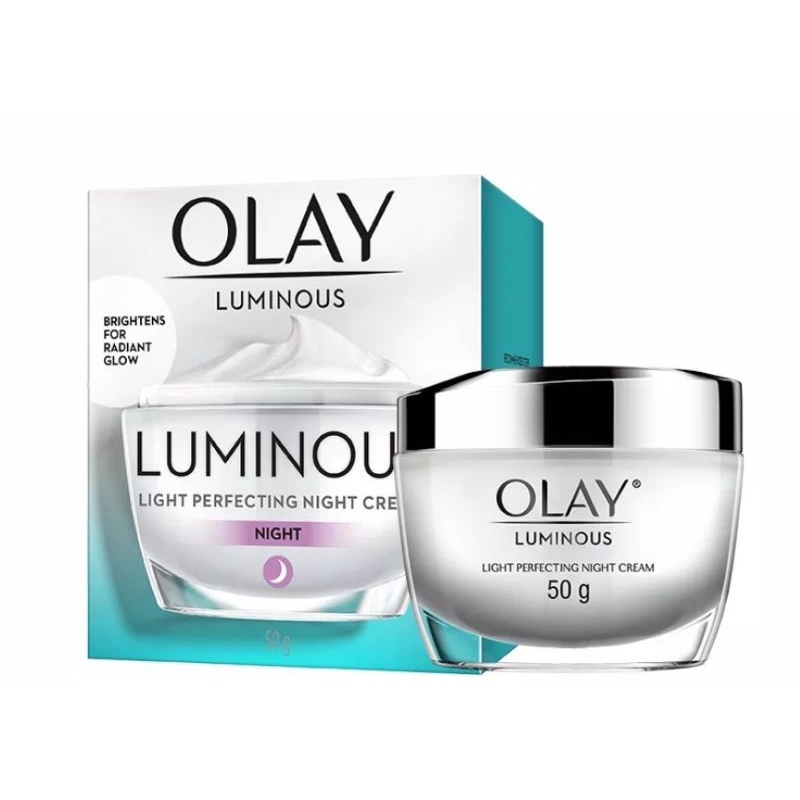 OliveShop ❤ Olay Luminous Light Perfecting Radiance Essence Serum Day Night Cream