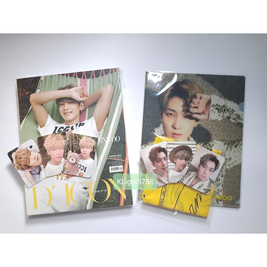 [BOOKED] Seventeen DICON Deluxe Wonwoo Fullset Unsealed
