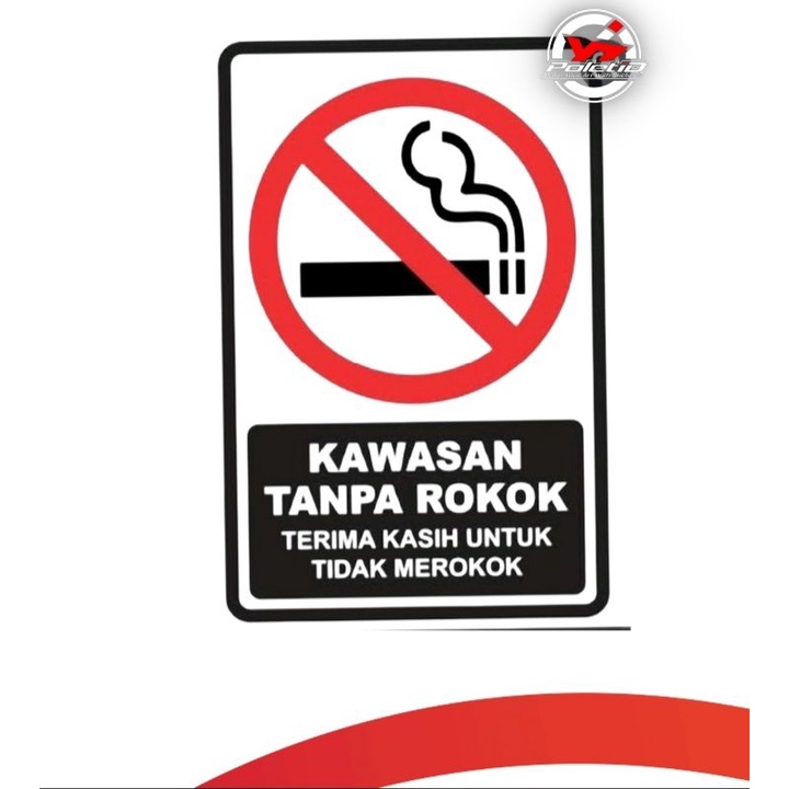 

stiker kawasan tanpa roko
