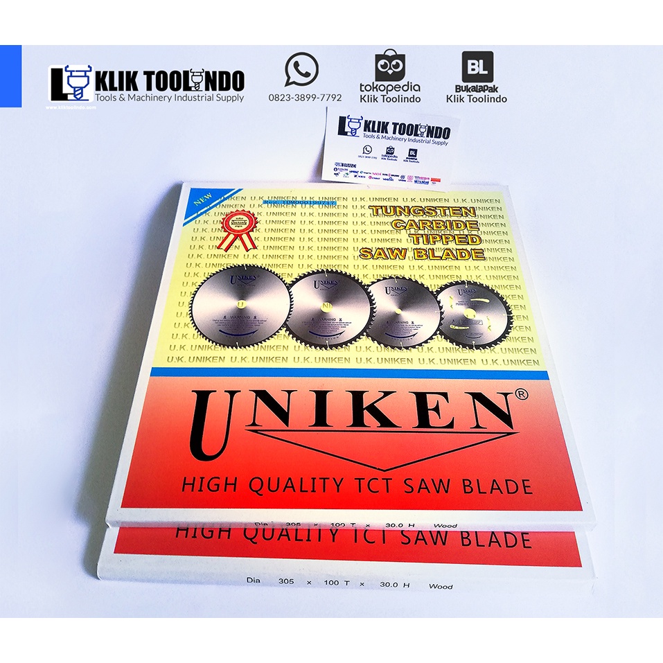 UNIKEN CIRCULAR SAW 12" Mata 100 / TCT Multi Cutter 305 X 100T x30H