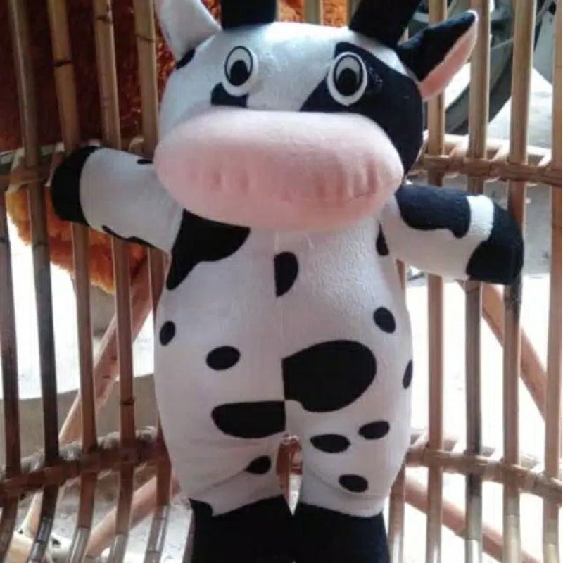 Boneka Sapi Berdiri Ukuran 25cm