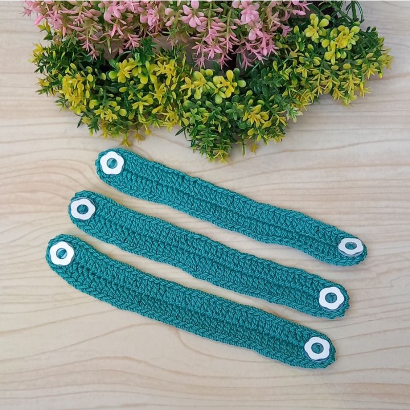 Konektor masker rajut/tali masker/pengait masker/penghubung tali masker rajut/strap