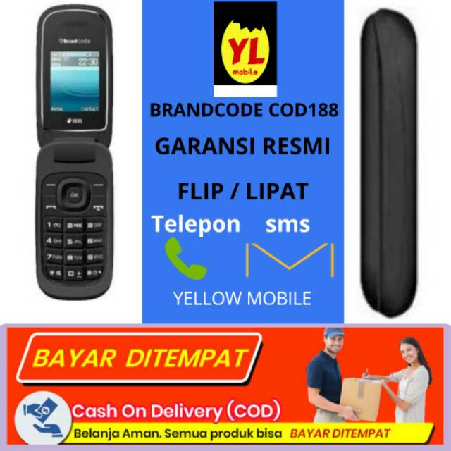 BRANDCODE COD 188 FLIP / LIPAT GARANSI RESMI