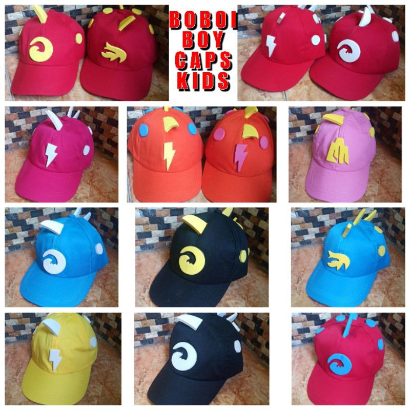 TOPI BOBOIBOY TANDUK KIDS MURAH