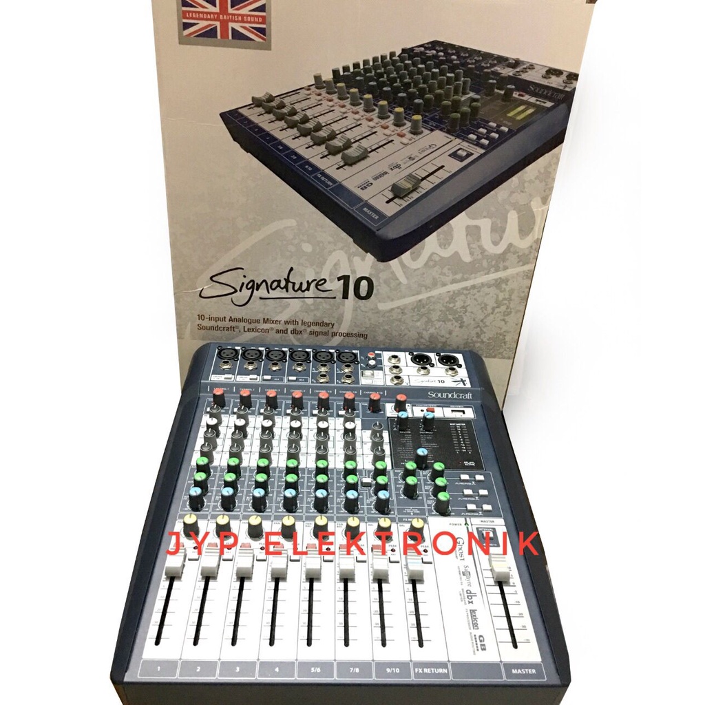 MIXER AUDIO SOUNDCRAFT SIGNATURE 10 / SOUNDCRAFT SIGNATURE10