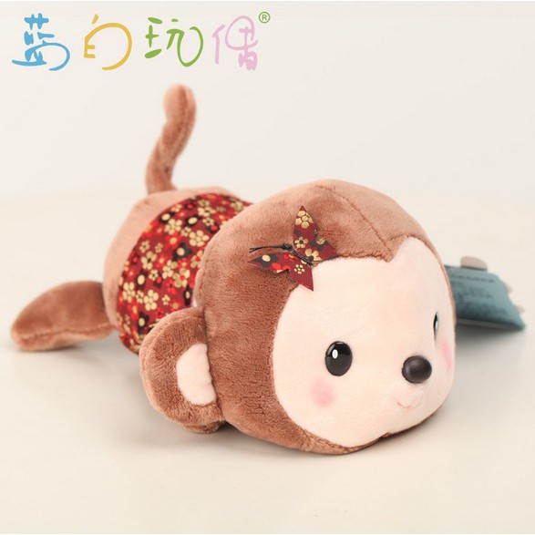 Charcoal Arang Bambu Boneka Pajangan Monkey Monyet Lucu