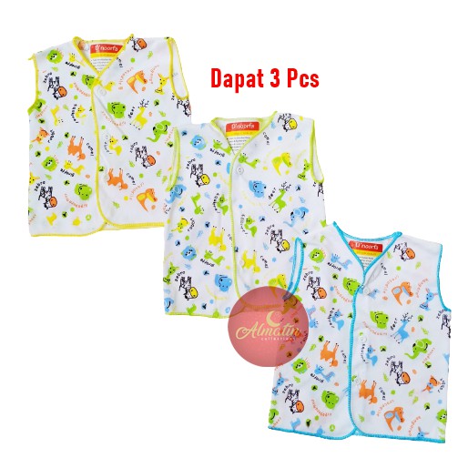 3 Pcs Baju Bayi Tangan KUTUNG New Born / Baju Bayi 0-6 bulan / Perlengkapan Bayi Baru Lahir / 3 PCS