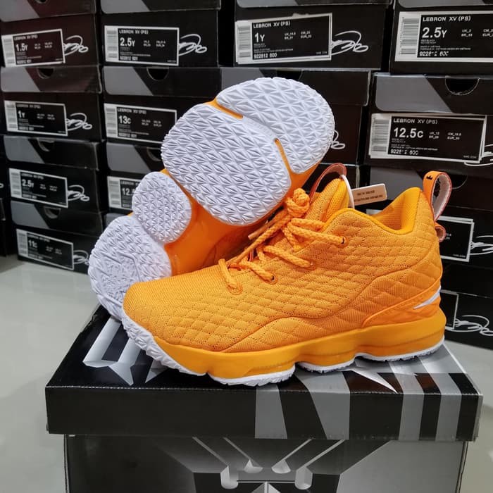 lebron xv orange