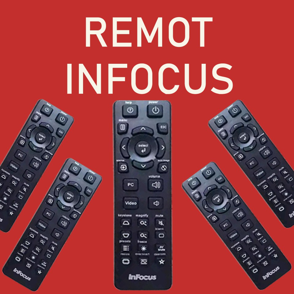Remote Proyektor Infocus / Infocus Remot / Proyektor Remot / Remot