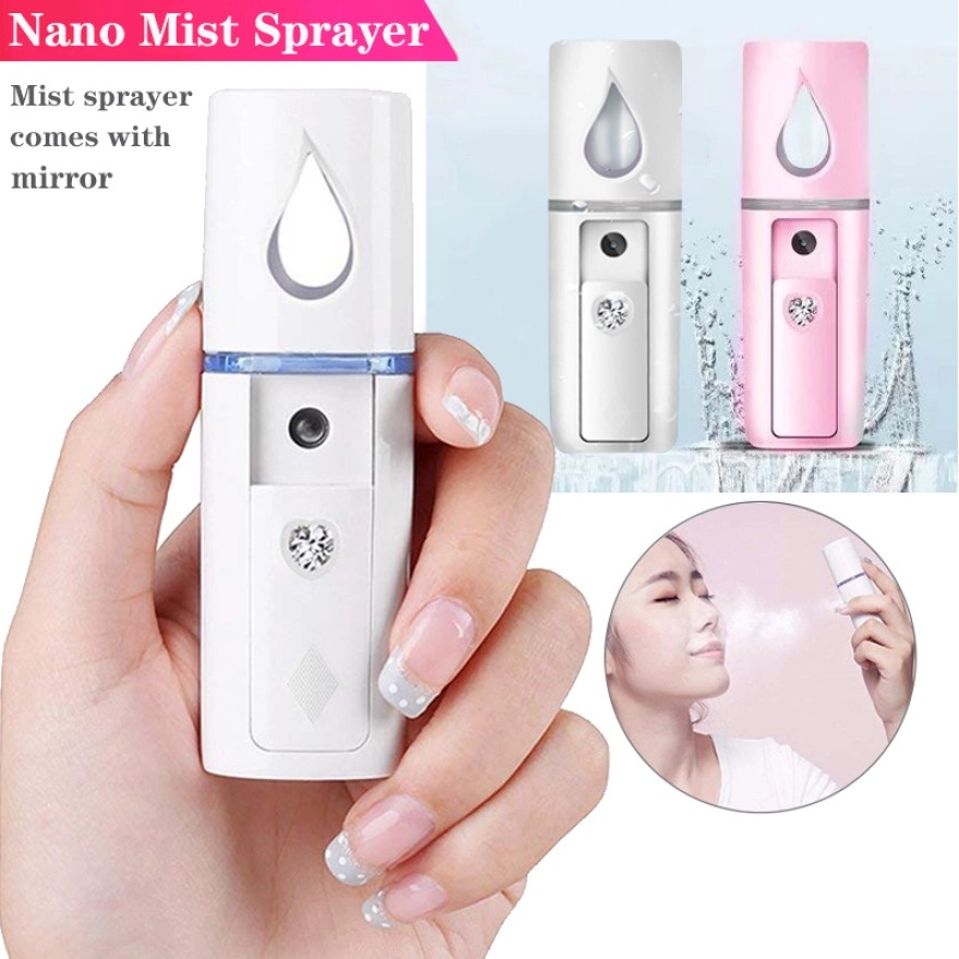 Original Nano Spray Perawatan Wajah Mini Portable Hand sanitizer machine alat sanitizer