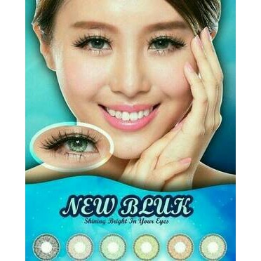 SOFTLENS NEWBLUK BLACK 15mm MINUS 0.50 S.D -6.00 BY CTK
