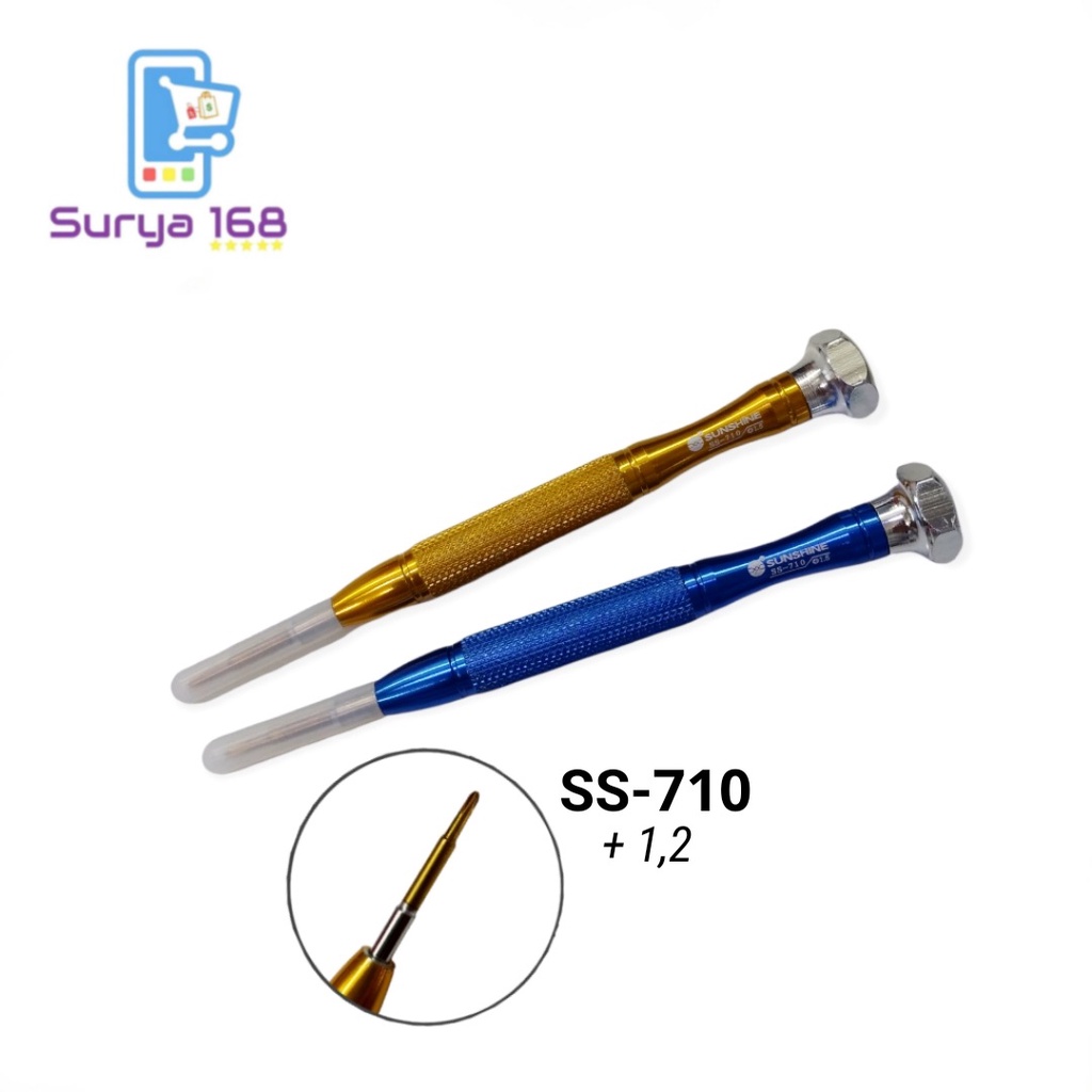 TOOLS OBENG  SCREWDRIVER SUNSHINE SS-710 OBENG + PLUS 1.5 1,5 ANDROID