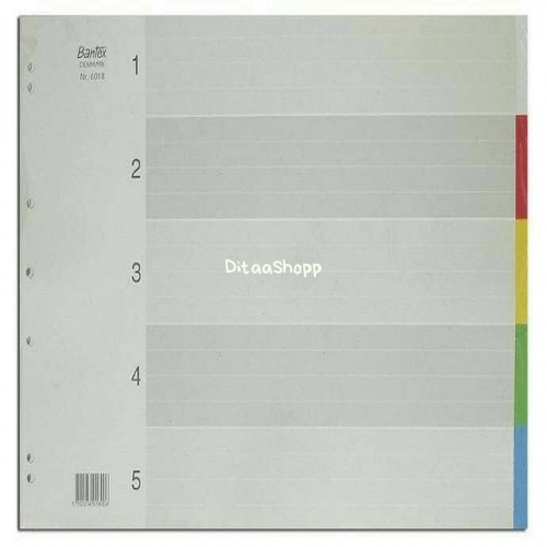 

Pembatas /Divider A3 Landscape 5 Pages Bantex 015