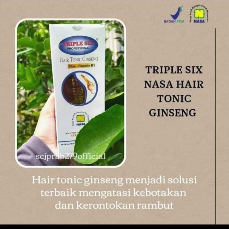 Triple Six NASA Hair tonic Ginseng