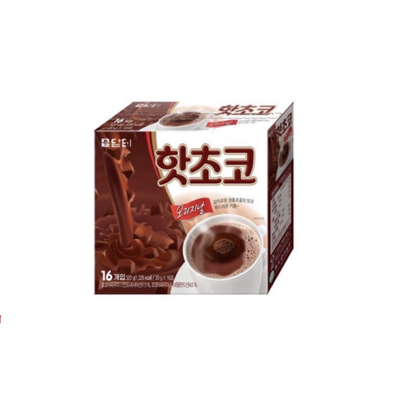 Damtuh Hot Chocolate Instant / Hot Chocolate Import Korea