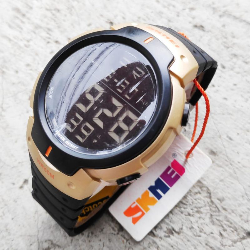 TERVIRAALLLLL!!! Jam Tangan Skmei 1301 Jam Tangan Outdoor Pria Bisa COD Jam Tangan Skmei