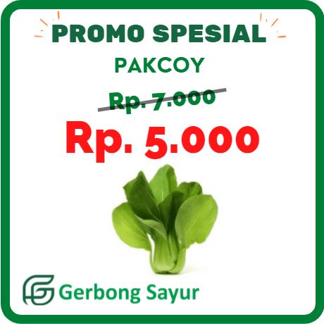 

Sayur Pakcoy - Pokchoy - Pokcoy Segar - 500g