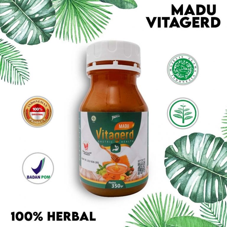 Madu VITAGERD Obat GERD dan Asam Lambung Original Asli Ori Herbal-6