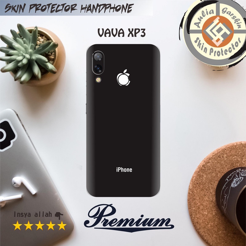 Garskin HP VAVA Xp3 motif iphone black - Free Custom Motif