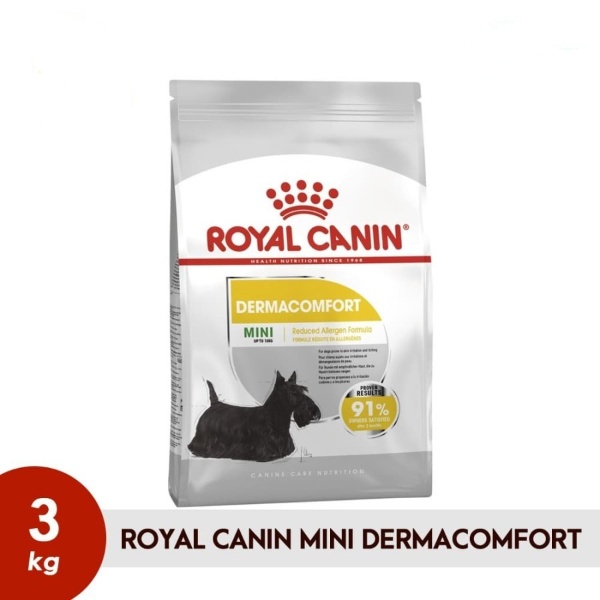 Royal Canin Mini Dermacomfort 3kg 3 kg Derma Comfort Makanan Anjing RC