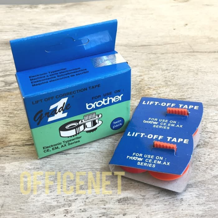 LIFT OFF CORRECTION TAPE BROTHER (isi 2) /TIP EX MESIN KETIK
