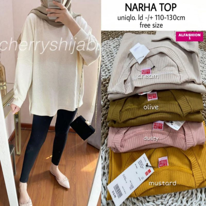 NARHA TOP ORIGINAL PRODUK alfashion